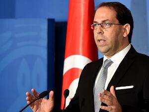 Tunisia's Prime Minister Youssef Chahed. (AFP/File) Tunisia's Prime Minister Youssef Chahed. (AFP/File)