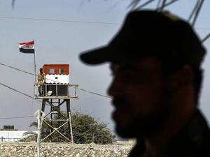 Militants in the Sinai have staged cross-border attacks in the past, but have not claimed responsibility for today's shootings. (AFP?Said Khatib)