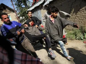 Blast in Kashmir (Twitter)
