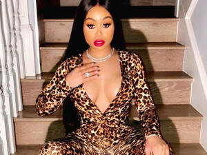 Blac Chyna has been visited by police again (Source: blacchyna / Instagram ) 