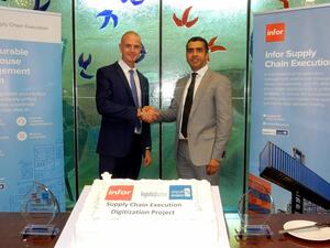 Brent Melvin, Almajdouie and Alaa Hewedi, Infor