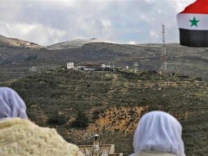 Druze women residing in Majdal Shams in the Israeli-occupied Golan heights. (Photo by AFP)
