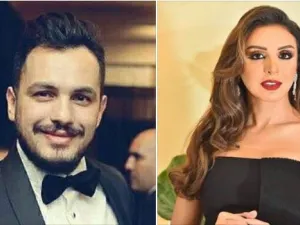 أنغام وزوجها الموزع أحمد ابراهيم