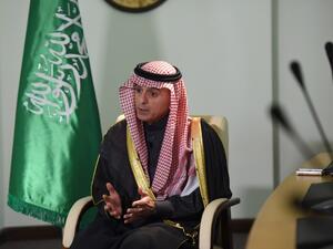 Saudi Minister of Foreign Affairs, Adel al-Jubeir, gives a press interview at his ministry in the capital Riyadh on February 18, 2016. (AFP/Fayez Nureldine)