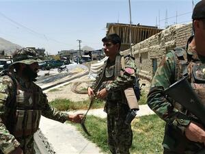 Afghan national army soldiers in Kabul, Afghanistan. (AFP/File)