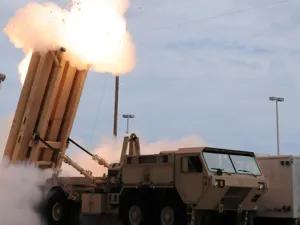 The THAAD missile system. (AFP/ File)