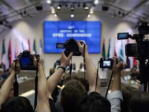 OPEC and non-OPEC countries signed a deal last November aimed at cutting production by 1.8 million barrels a day. (AFP/ Joe Klamar) OPEC and non-OPEC countries signed a deal last November aimed at cutting production by 1.8 million barrels a day. (AFP/ Joe Klamar)