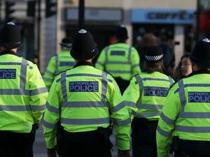An explosion Caused a Building Collapse in Leicester, UK (AFP/File Photo of British Police)