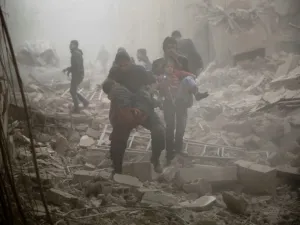 Attacks targeted opposition-held residential neighborhoods in Eastern Ghouta. (AFP/File)