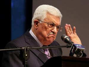 During a special meeting of the Organization of Islamic Cooperation (OIC) in Istanbul on Wednesday, Abbas said his country would not accept a future role for the U.S. in the Middle East peace process. (AFP/File)