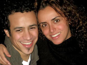 احمد داوود وزوجته