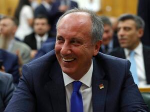 محرم إنجه خسر في المنافسة مؤخرا على زعامة حزب الشعب الجمهوري أمام كيلتشدار أوغلو 