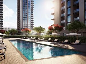 Prices at the new project will start from $122,500 (AED450,000), with eight different unit types available, including studios, and one-, two-, and three-bedroom apartments. (Aldar Properties)