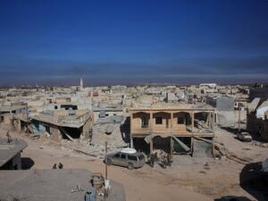 An aerial view of Aleppo. (AFP/File)