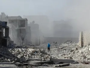 The Syrian Observatory for Human Rights reported "one of the highest tolls in opposition attacks in Aleppo," and casualties are expected to rise. (AFP/File)