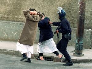 تظاهرة لليمين البريطاني المتطرف في مدينة دوفر جنوبي إنجلترا بداية العام 2016 - أرشيف