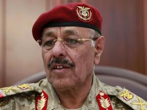 نائب الرئيس اليمني علي محسن الأحمر