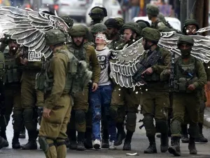 Palestinian graphic designer Asma Musleh's take on Abed Al Hashlamoun's powerful photo (Asma Musleh)