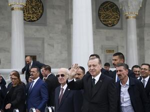  الرئيس التركي رجب طيب أردوغان