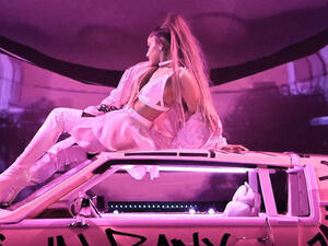 Grande won her first Grammy last month (Source: arianagrande / Instagram )