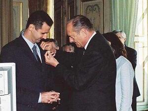 الأسد يرد وسام "جوقة الشرف" إلى فرنسا