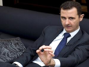 The Syrian president told Russian media Friday that the regime would welcome any revival and expansion of Russia's naval base. (AFP/File)