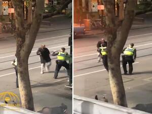 قال مسعفون إنهم عالجوا أشخاصا في مكان الحادث، أحدهم أصيب في الرقبة