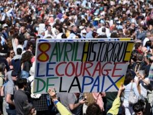 Images like these will now no longer exist as ETA has agreed for a truce and to dissolve itself as a separatist organization calling or a Basque state on the border between France and Spain (AFP/File Photo)	