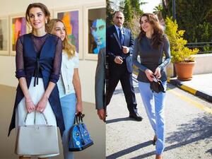 حقائب الملكة رانيا العبدالله أناقة غير اعتيادية