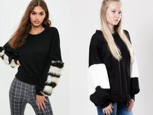 تأتي بلايز الأكمام الفرو بمجموعة ألوان وموديلات ساحرة ومتميزة 