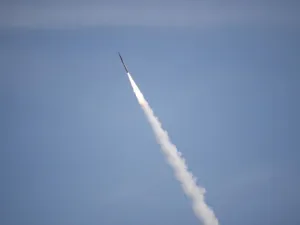 State television has claimed there are no reports of damage so far while officials said the missile was "Iranian-Houthi" (AFP/File)