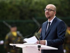 رئيس الوزراء البلجيكي شارل ميشيل 
