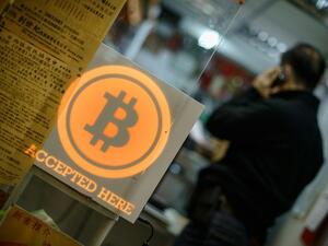 While the price of Bitcoin can suddenly rise to an extreme level, "it can also collapse later," he warned. (AFP/ Philippe Lopez)