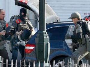 طعن شرطي في بروكسل