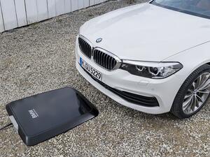 BMW gives a glimpse of how it makes wireless charging work for its cars. (Courtesy of BMW)