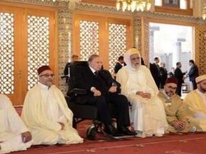 ظهور علني نادر لبوتفليقة عند "المسجد الكبير"
