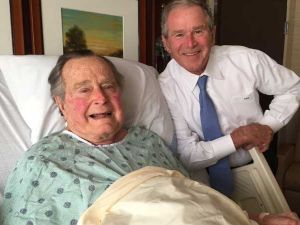 بوش الاب والابن