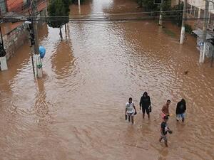 فيضانات وانهيارات أرضية في البرازيل