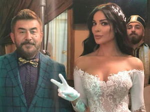 نادين نجيم أبهرت محبيها بفستان زفافها الذي ارتدته ضمن أحداث مسلسل "طريق"