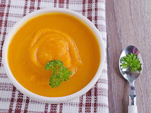 جزر بالكوسا والبطاطا للرضع

