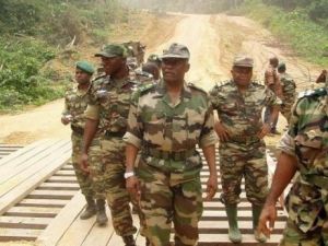 ارشيف/ ضباط في الجيش التشادي