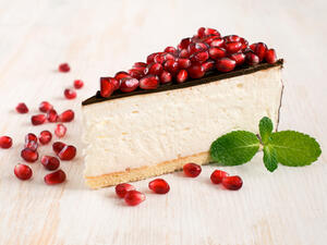 تشيز كيك بالرمان