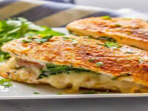 دجاج بالسبانخ
