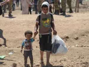 Ongoing, recurring conflict across the Middle East is hindering children's access to education. (AFP/Bulent Kilic)