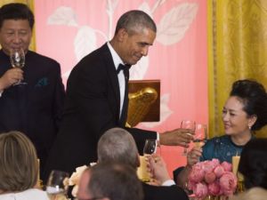 أوباما يستقبل نظيره الصيني في عشاء بالبيت الأبيض