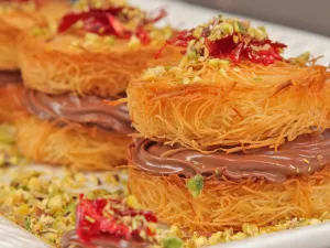 كنافة بالشكولاتة