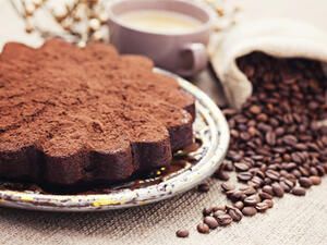 كيك الشوكولاتة بالقهوة