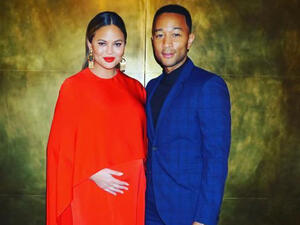 Chrissy Teigen tweeted that she had given birth to her second child  (chrissyteigen / Instagram)

