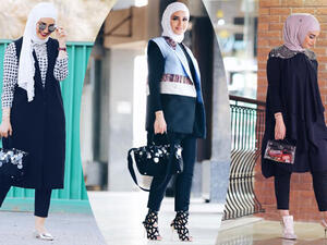 إطلالات مختلفة بالسروال الأسود