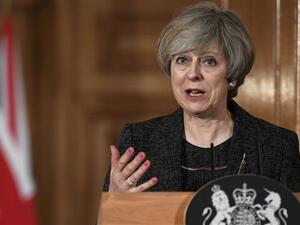 British Prime Minister Theresa May (AFP/File Photo)	